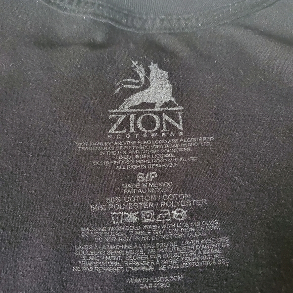 ZION Rootswear Bob Marley T-shirt - Picture 4 of 4